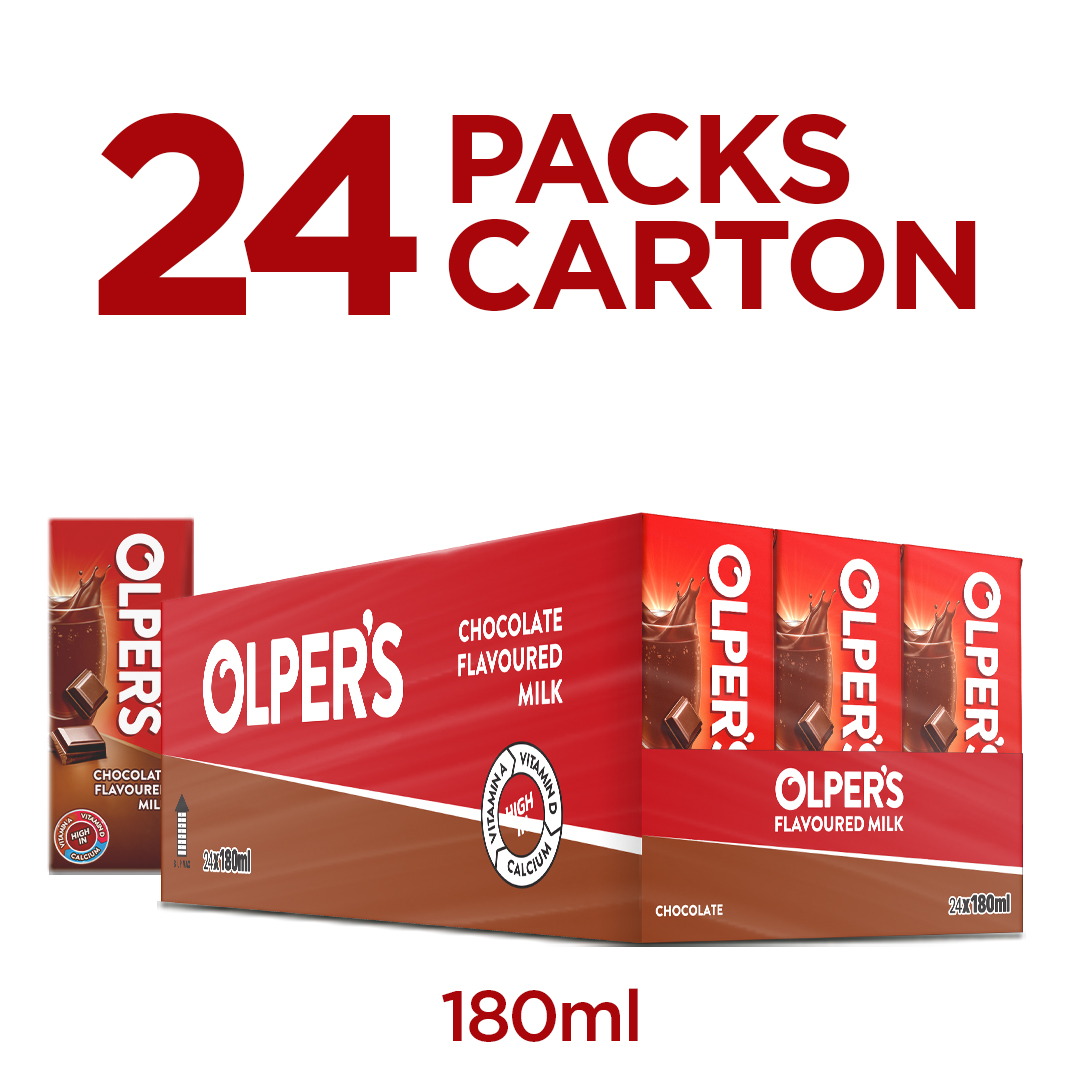 Olpers Flavored Milk 180ml Chocolate 24PCs-carton